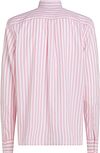 Tommy Hilfiger Poplin Hemd Streifen Rosa Product / Achterkant
