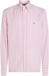Tommy Hilfiger Poplin Overhemd Streep Roze MW0MW39159-0D1 kopen | Suitable