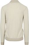 Blue Industry Cardigan Structure Ecru Product / Achterkant