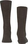 Falke Airport Sock Dark Brown Melange Product / Achterkant
