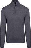 King Essentials The Michael Half Zip Pull Merino Anthracite KM111030003-C003T order online | Suitable