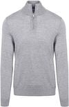 King Essentials The Michael Half Zip Pull Merino Grey order online | KM111030003-C002T | Suitable Spain