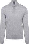King Essentials The Michael Half Zip Pull Merino Gris KM111030003-C002T commander en ligne | Suitable