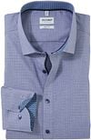 OLYMP Overhemd Level 5 Print Blauw Extra Lange Mouwen 211649-18 kopen | Suitable