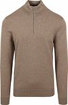 Profuomo Pullover Half Zip Luxury Beige PPVJ10013F-F commander en ligne | Suitable