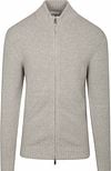 Profuomo Strickjacke Boiled Wolle Grau PPVJ30015A-C kaufen | Suitable