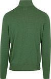 Steppin' Out Half-Zip Pullover Cotton Cashmere Green Product / Achterkant