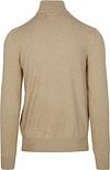 Steppin' Out Half-Zip Trui Cotton Cashmere Sand Product / Achterkant