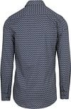 Suitable Hemd Druck Navy Product / Achterkant
