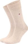 Tommy Hilfiger Classic 2-Pack Sokken Beige 371111-369 kopen | Suitable