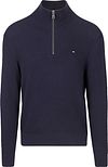Tommy Hilfiger Half Zip Kabelpullover Navy MW0MW36527-DW5 kaufen | Suitable