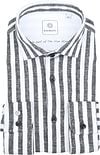 Blue Industry Overhemd Streep Grijs 4218.42-Black kopen | Suitable