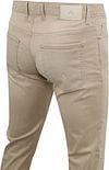 Alberto Pipe Trousers Denim Brown Beige Product / Detail