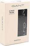 Gant Boxers trunk Lot de 3 Noir Verpakking