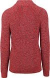 NZA Pull Ngamuwahine Demi-Zip Rouge Product / Achterkant