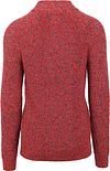 NZA Half Zip Sweater Ngamuwahine Red Product / Achterkant