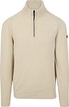 No Excess Half Zip Pullover Chenille Ecru 25210916-122 order online | Suitable