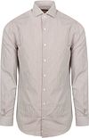 Steppin' Out Shirt Stripe Brown order online | SH-STEPP-CaW-07 Pin Stripe Brown | Suitable Lithuania