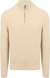 Suitable Structure Half Zip Pullover Sand order online | PU-PI-HZ-SAND-STBL-2404 | Suitable Greece