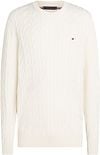Tommy Hilfiger Pullover Cable Off White MW0MW33132-Z00 order online | Suitable