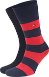 Tommy Hilfiger Socks 2 Pair Rugby Red order online | 342021001-085 | Suitable Spain