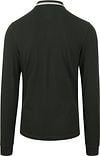 Fred Perry Longsleeve Polo Dark Green T50 Product / Achterkant