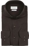 Profuomo Chemise Tricotée Japonais Marron Foncé PPWH30026E-H commander en ligne | Suitable