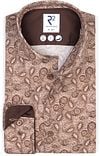 R2 Hemd Stretch Paisley Beige 122.WSP.021-045 kaufen | Suitable
