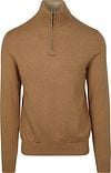 Steppin' Out Half-Zip Pullover Cotton Cashmere Camel PU-HZ-COCASH-STEPP-CAMEL order online | Suitable