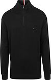 Tommy Hilfiger Big & Tall Half Zip Pullover Schwarz MW0MW34106-BDS kaufen | Suitable