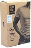 Alan Red Vancouver Organic T-Shirt V-Ausschnitt Weiß 2er-Pack Product / Detail