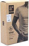 Alan Red Vancouver Organic V-Neck T-shirt White 2-Pack Product / Detail