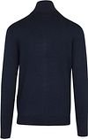 Petrol Cardigan Knitwear Melange Dark Blue Product / Achterkant