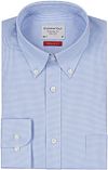 Steppin' Out Hemd Extra Lange Mouw Ruit Lichtblauw SM6007.0006-2001 kopen | Suitable
