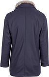 Suitable Hirsch Coat Wool Blend Navy Product / Achterkant