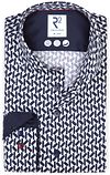 R2 Chemise Marine Impression 122.WSP.047-010 commander en ligne | Suitable
