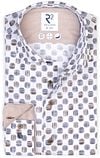 R2 Shirt Print Blue 122.WSP.016-045 order online | Suitable