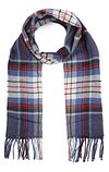 Suitable Men's Scarf Check Blue Red 22-08 Sjaal order online | Suitable
