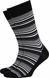 Suitable Sokken Grijs Streep Fun Socks Black Stripe kopen | Suitable