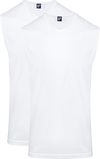 Alan Red Débardeur Minto Sans Manches Blanc (Lot de 2) 6685/2P/01 Minto Singlet White