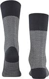 Falke Airport Herringstripe Sock Black Product / Achterkant