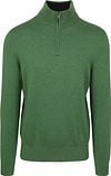 Steppin' Out Half-Zip Pullover Cotton Cashmere Green PU-HZ-COCASH-STEPP-WOODLANDGREEN order online | Suitable