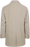 Suitable Coat Wolle Twill Sand Product / Achterkant