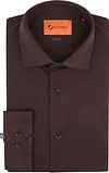 Suitable Overhemd Pique Bruin KN11-03 Piq Brown kopen | Suitable