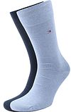 Tommy Hilfiger Classic 2-Pair Socks Blue 134 order online | 371111-134 | Suitable Spain