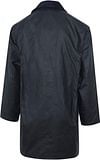 Barbour Border Wax Jas Blauw Product / Achterkant