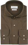Profuomo Japanese Knitted Shirt Army Green PPWH30026G-6 order online | Suitable