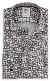 R2 Shirt Knitted Print Multicolour 122.WSP.005-073 order online | Suitable