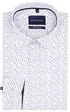 Suitable Hemd Leaf Print weiß SH-HBD-24-01 kaufen | Suitable