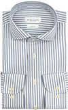 Profuomo Shirt Peached Stripes Flanel Blue PPWH30007A-M order online | Suitable